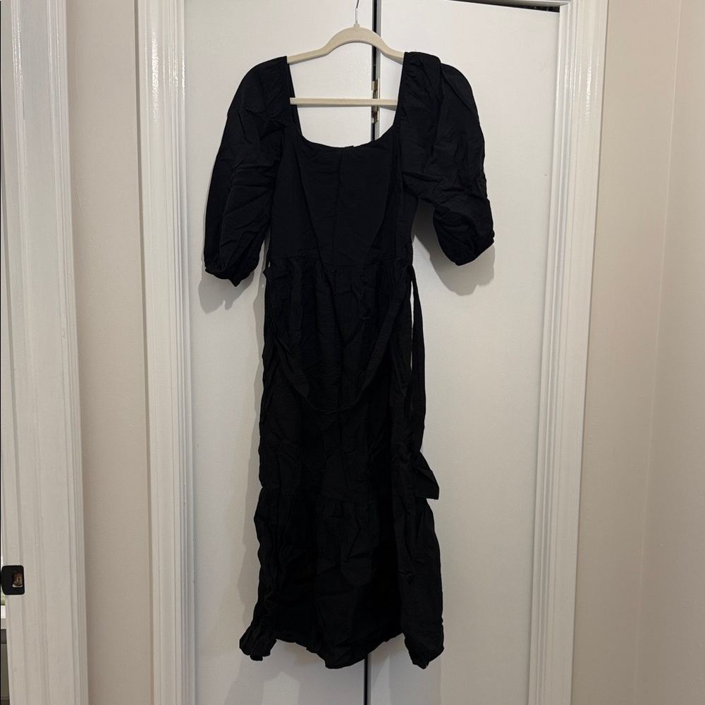 New Look Black Midi Dress
